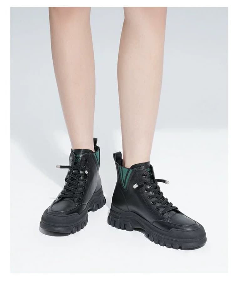 ハイカットスニーカー 人気 クール シンプル かわいい 綺麗 スタイリッシュ きれいめ オールシーズン 軽量 履きやすい 歩きやすい