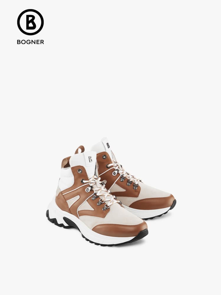 ハイカットスニーカー アウトドア登山風ハイカットスニーカー