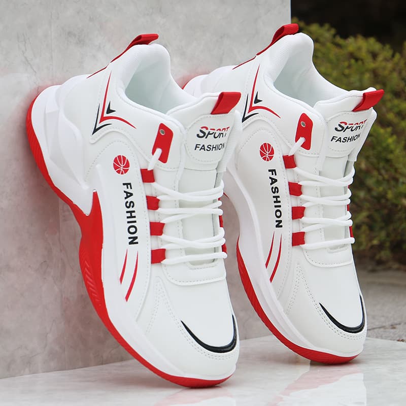 ハイカットスニーカー アスリート スタイル 軽量ソール 通気性 安定感 厚底設計 防水素材 グリップ力 履きやすい すべりにくい