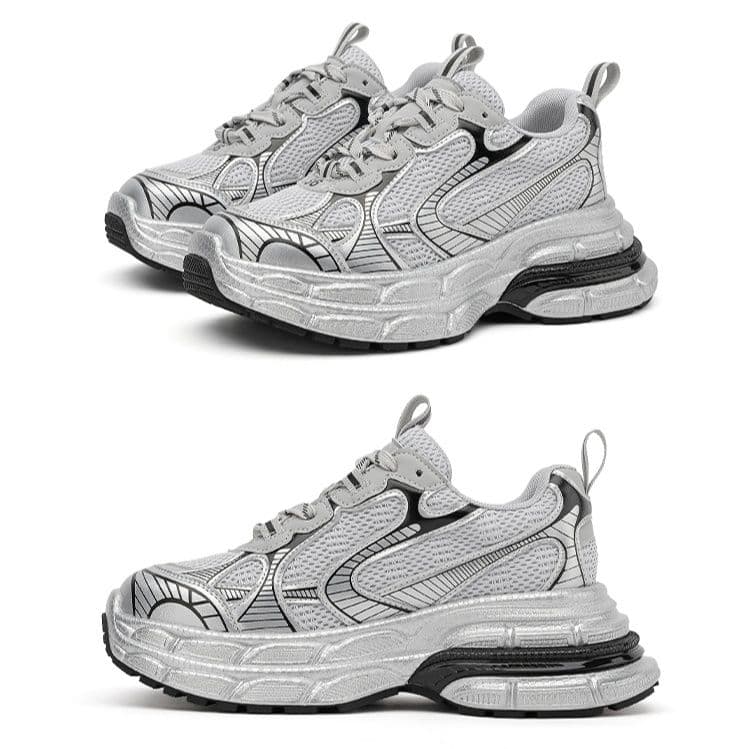 ハイカットスニーカー 部活 スポーツ ランニング 軽快 スポーティー 厚底ソール クッション性 疲れにくい 通気性 メッシュ素材