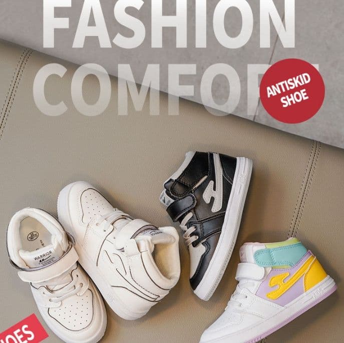 ハイカットスニーカー カジュアル シンプル 可愛い かわいい 目立つ 遊び心 おしゃれ 通気性 履き心地 歩きやすい クッション