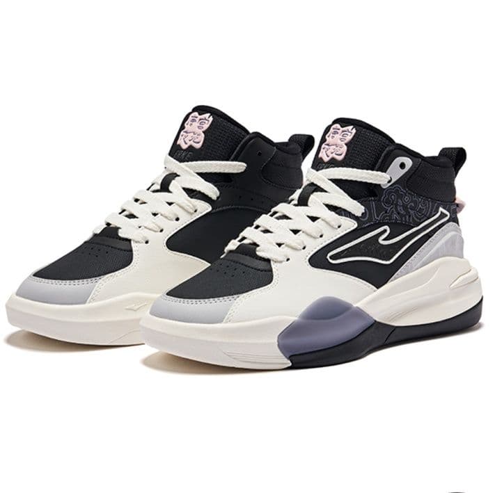 ハイカットスニーカー 軽量 歩きやすい クッション 安定感 通学 学校 部活 スポーツ ランニング バスケットシューズ グリップ力