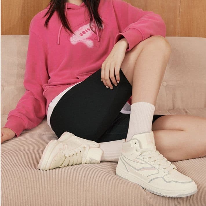 ハイカットスニーカー パステル スタイリッシュ おしゃれ スタイリッシュ きれいめ 疲れにくい 通気性 メッシュ素材 脚長効果