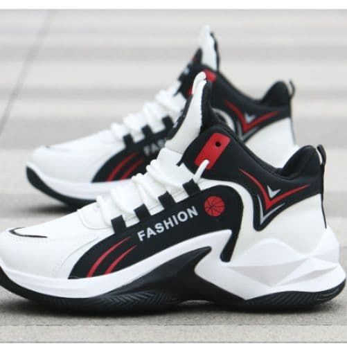 ハイカットスニーカー アスリート スタイル 軽量ソール 通気性 安定感 厚底設計 防水素材 グリップ力 履きやすい すべりにくい