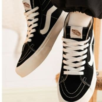 ハイカットスニーカー 人気 定番  シンプル カジュアル スエード カジュアル サイドストライプ ストリート スケートスタイル