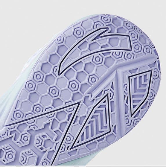 【幻想的な躍動感】パステル・マーブル ハイカットスニーカー | 厚底 エアクッション ユニット パープル×ミント