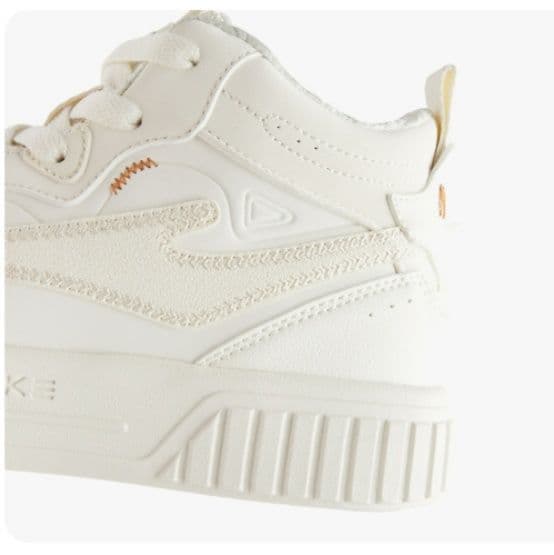 【モノトーン パネル】厚底 ハイカットスニーカー 黒 白 | 波型デザイン ストリート レザー調