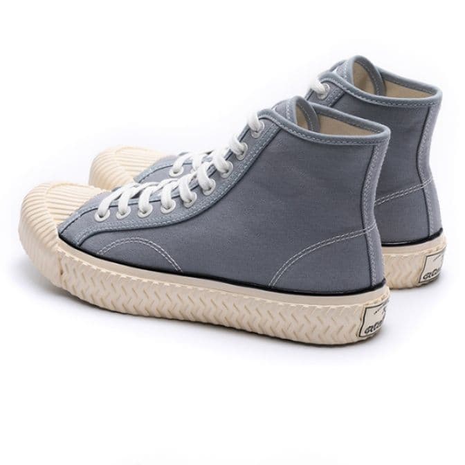 ハイカットスニーカー キャンバス クール カジュアル シンプル かわいい デイリーコーデ クッション性 履きやすい 歩きやすい