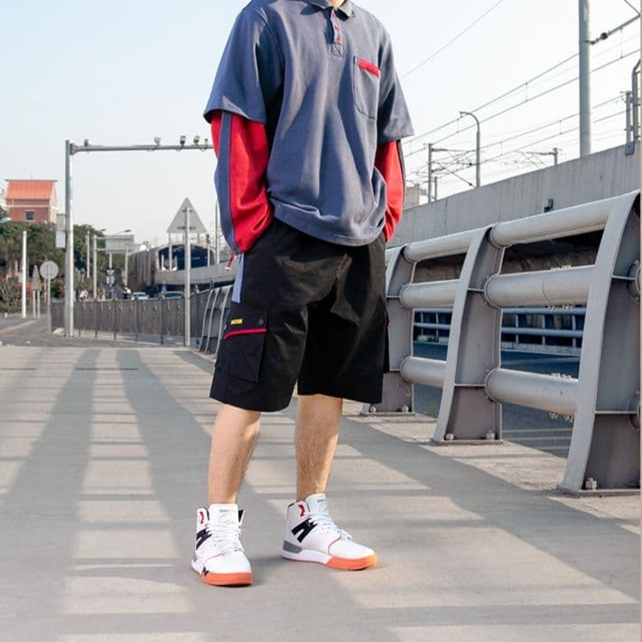 ハイカットスニーカー 定番 カジュアル スポーツ 歩きやすい クッション 安定感 衝撃吸収 グリップ力 部活 通学 学校 痛くならない