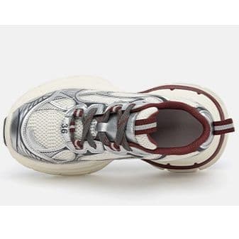 ハイカットスニーカー 部活 スポーツ ランニング 軽快 スポーティー 厚底ソール クッション性 疲れにくい 通気性 メッシュ素材