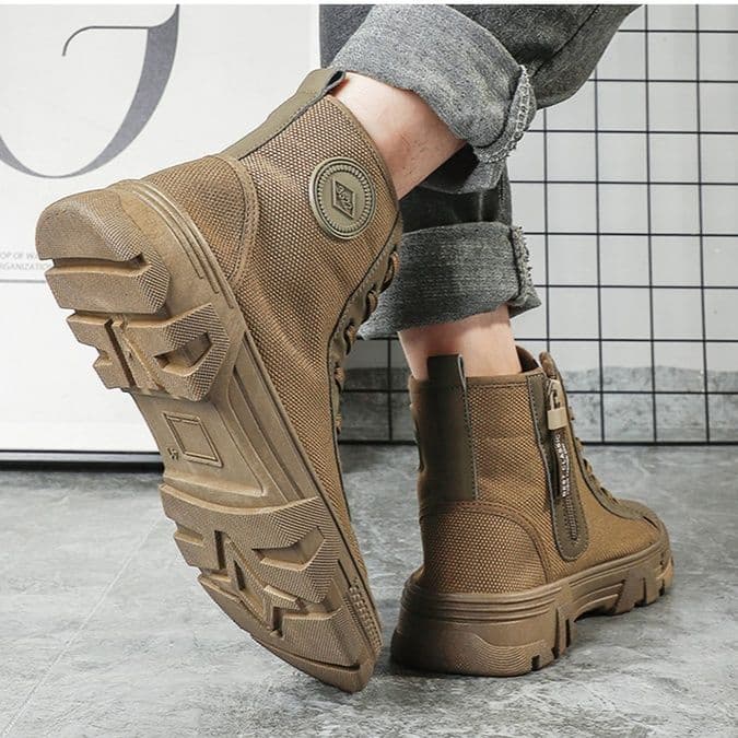 ハイカットスニーカー 目立つ アウトドア ハイキング 登山 トレッキング おしゃれ 履きやすい 歩きやすい クッション オールシーズン