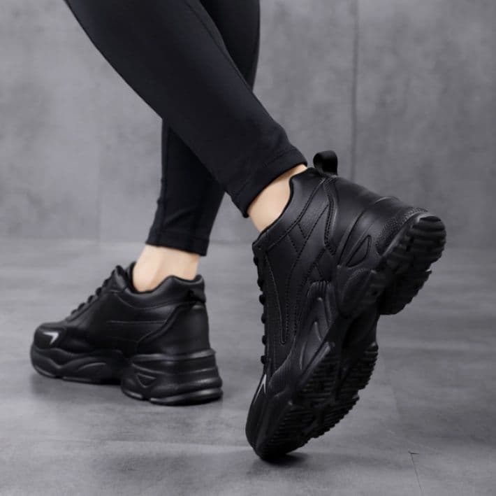 ハイカットスニーカー クール カジュアル シンプル 可愛い 綺麗 かっこいい おしゃれ スタイリッシュ きれいめ 防水 快適歩行