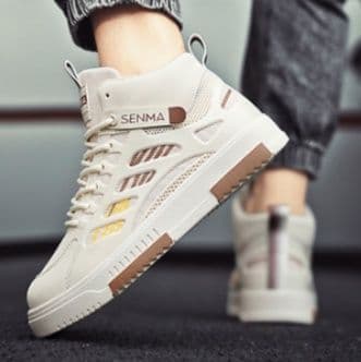 ハイカットスニーカー 好評 人気 通気性抜群 軽量 スポーツ ランニング 日常使い デイリーコーデ キャンプ アウトドア  ウォーキング