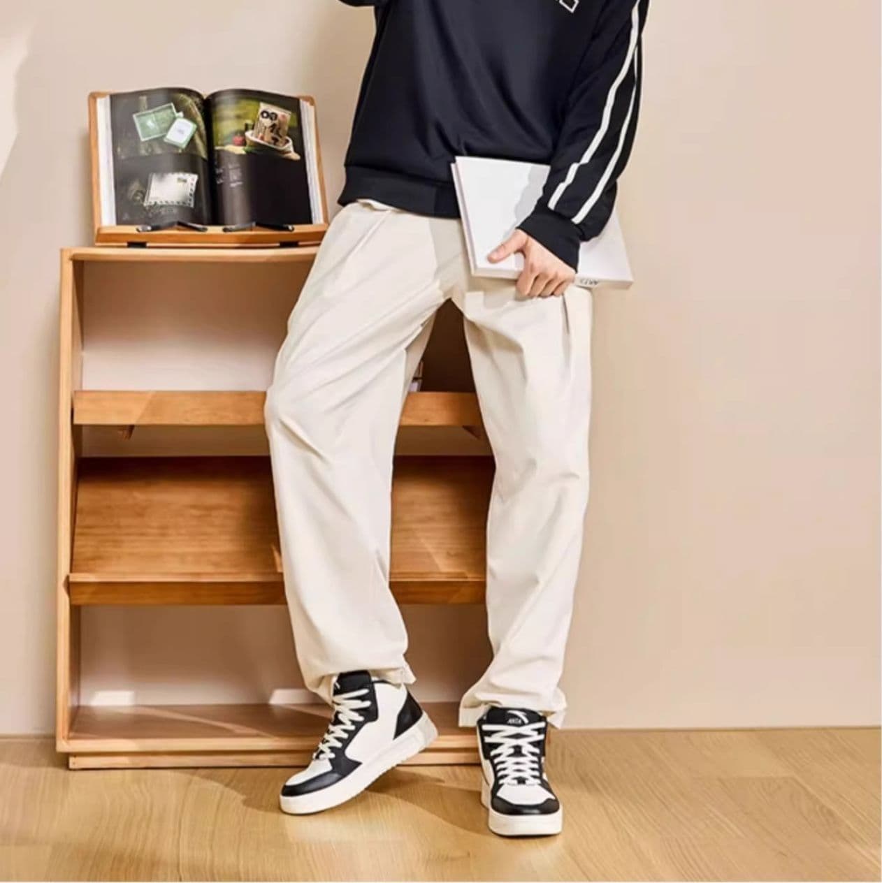 ハイカットスニーカー 都会的 バスケット スポーツ 通学 学校 通気性 カジュアル 履きやすい 疲れにくい ウォーキング