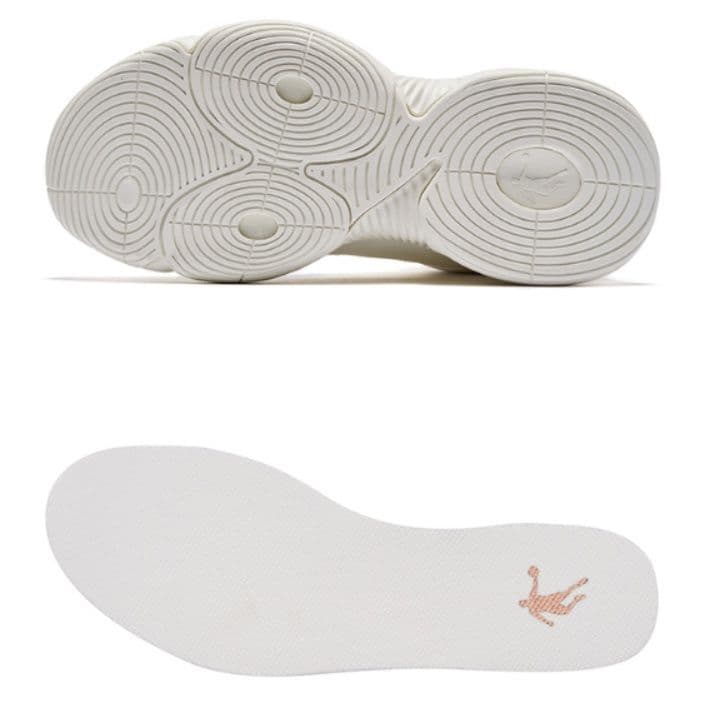 【都会派アスリート】ハイカットスニーカー ベージュ×グレー | 厚底 バスケットスタイル ストリート 異素材コンビ