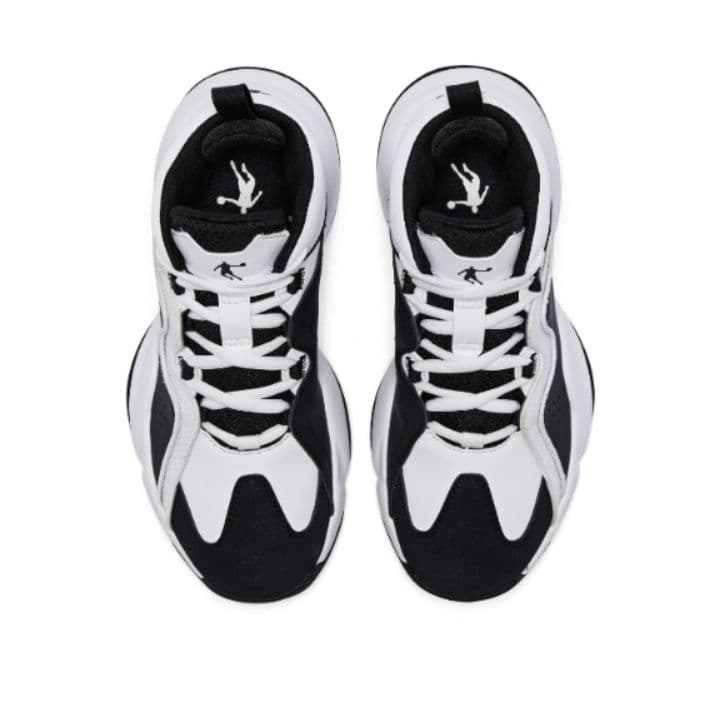 【都会派アスリート】ハイカットスニーカー ベージュ×グレー | 厚底 バスケットスタイル ストリート 異素材コンビ