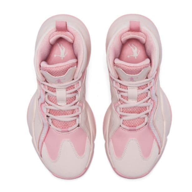 【都会派アスリート】ハイカットスニーカー ベージュ×グレー | 厚底 バスケットスタイル ストリート 異素材コンビ