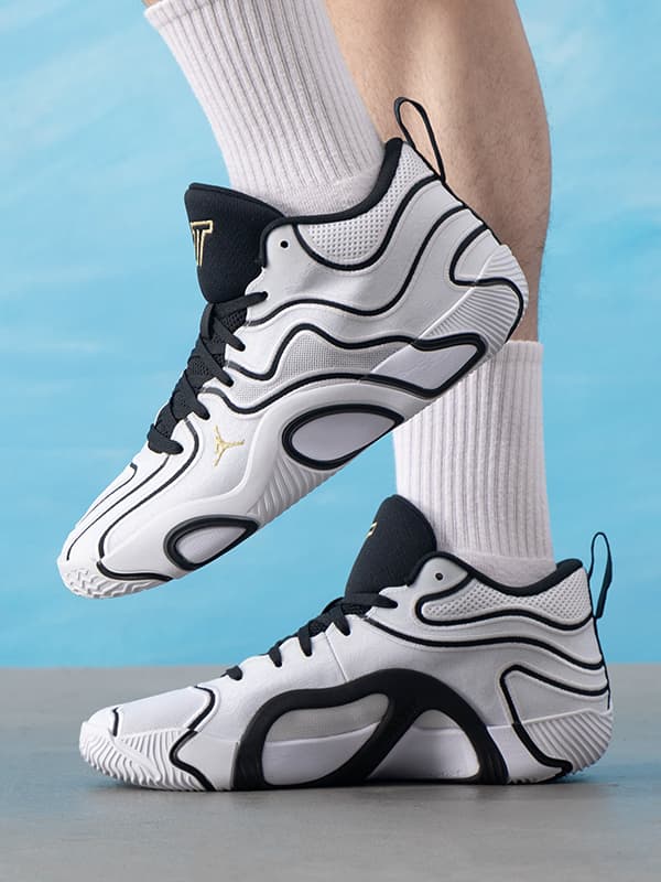 ハイカットスニーカー 波紋デザイン メッシュ素材 耐久性 安定感 衝撃吸収性 スポーツ バスケットボール 部活 かっこいい 厚底ソール