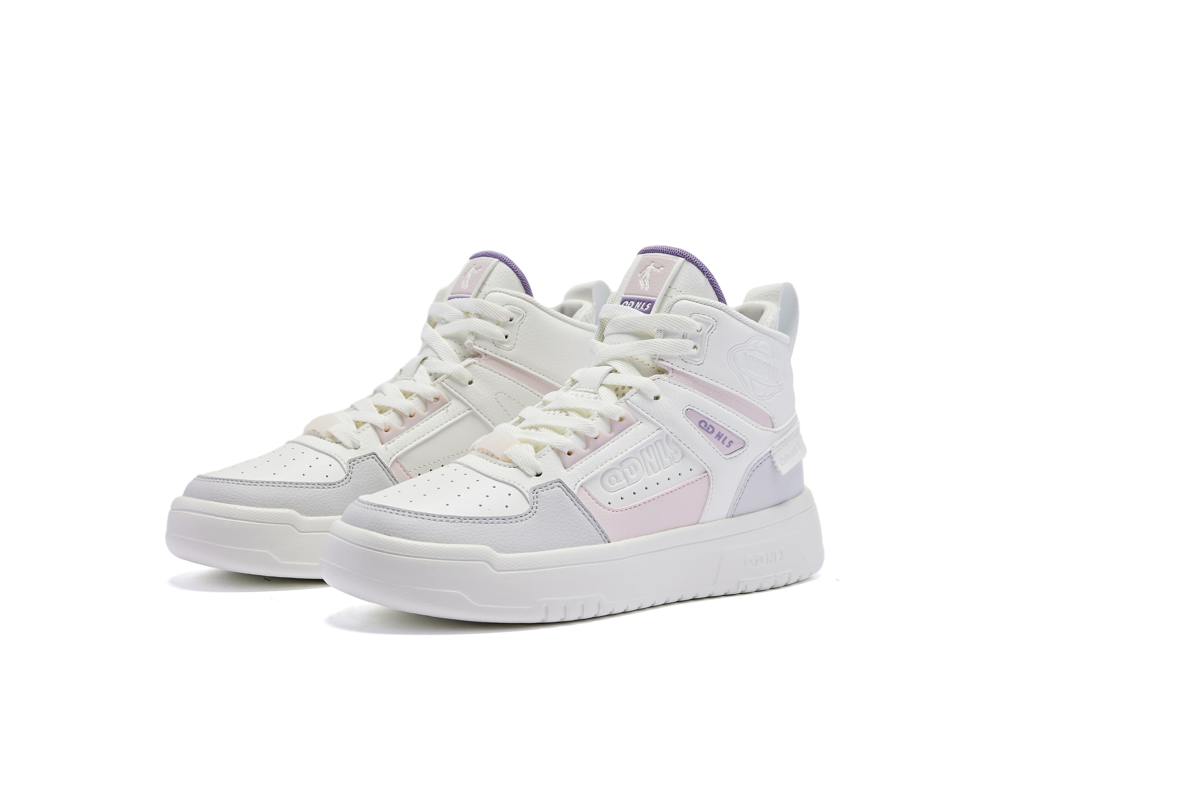 ハイカットスニーカー スポーティ バスケット風 厚底 ハイカットスニーカー スタイリッシュ 厚底ソール カジュアル