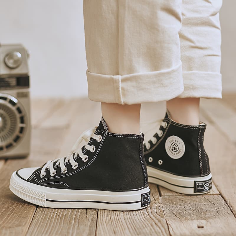 ハイカットスニーカー ハイカットスニーカー クラシカル キャンバス ハイカット