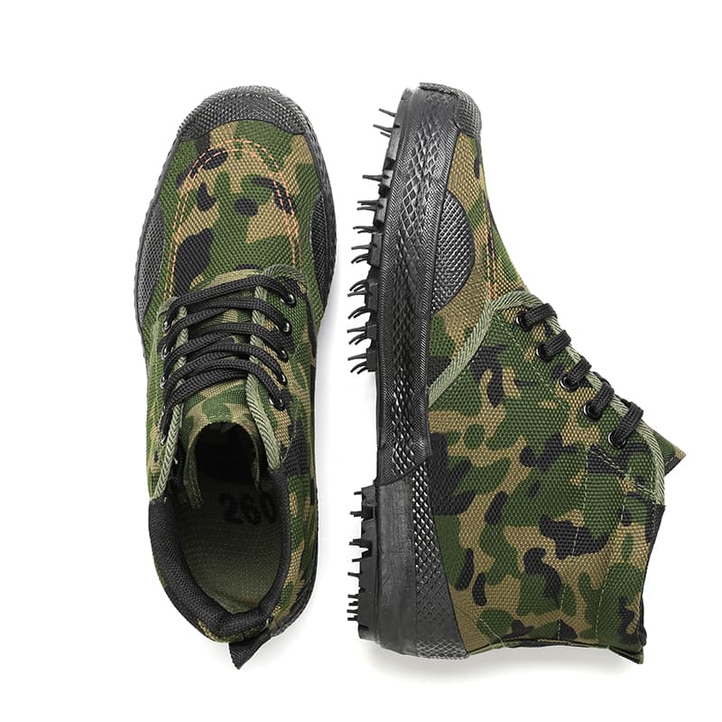 ハイカットスニーカー シンプル かっこいい アウトドア ハイキング 登山 トレッキング 耐滑 歩きやすい クッション グリップ力