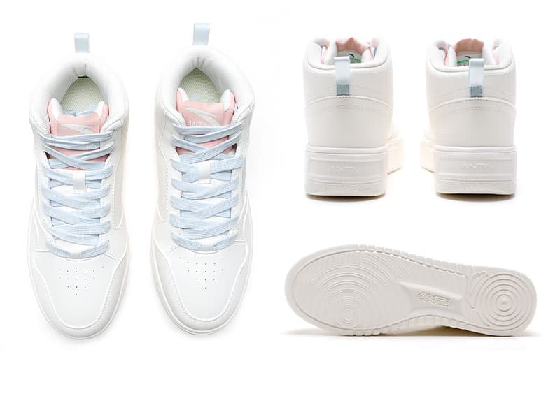 ハイカットスニーカー 美脚効果 疲れにくい 痛くならない ふわり軽やか クッション性 通気性 スポーティー スポーツ ランニング