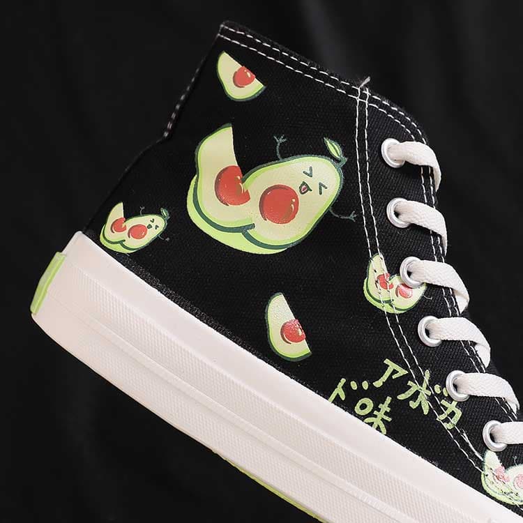 ハイカットスニーカー 果物くんハイカット