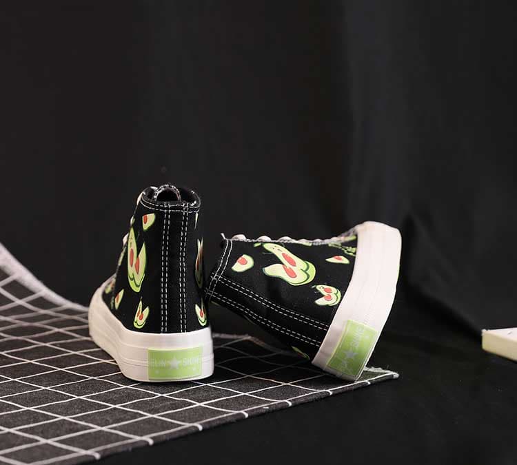 ハイカットスニーカー 果物くんハイカット