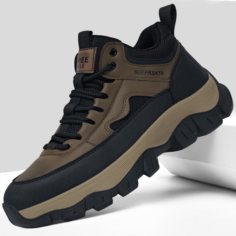 ハイカットスニーカー アウトドア トレッキング 通気性 グリップ力 アウトドア カジュアル 耐久性 スポーティー 機能性 履きやすい