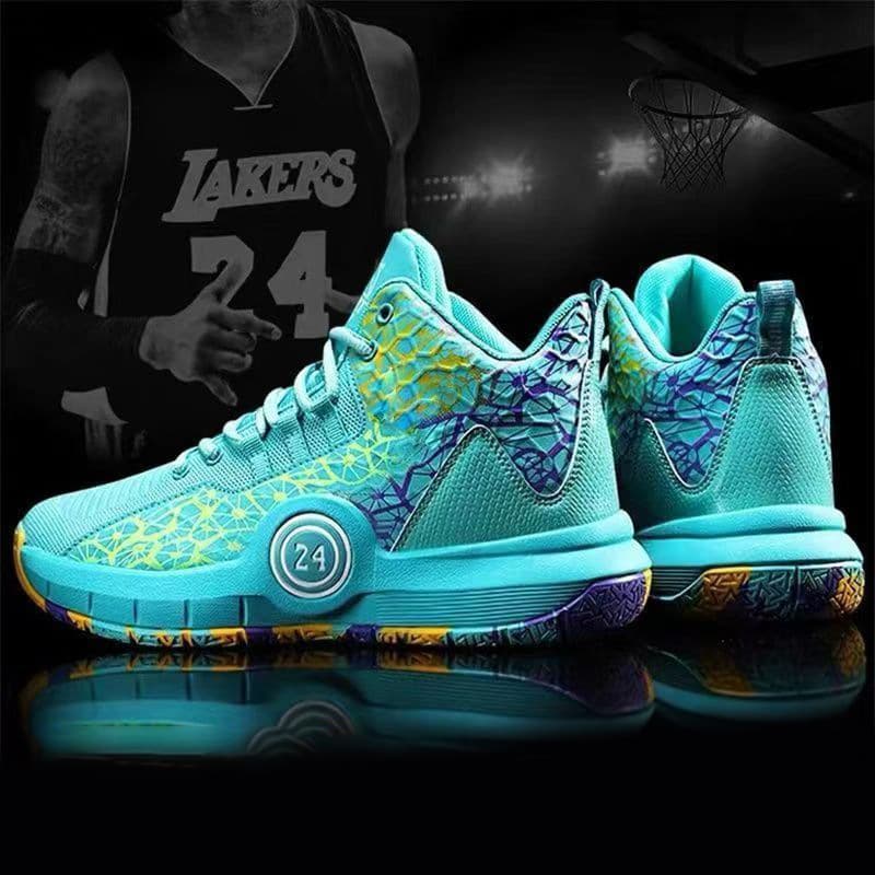 ハイカットスニーカー 定番 部活 バスケットシューズ スポーツ 通学 衝撃吸収性 グリップ力 クッション 安定感 疲れにくい 通気性