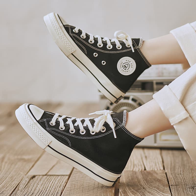 ハイカットスニーカー ハイカットスニーカー クラシカル キャンバス ハイカット