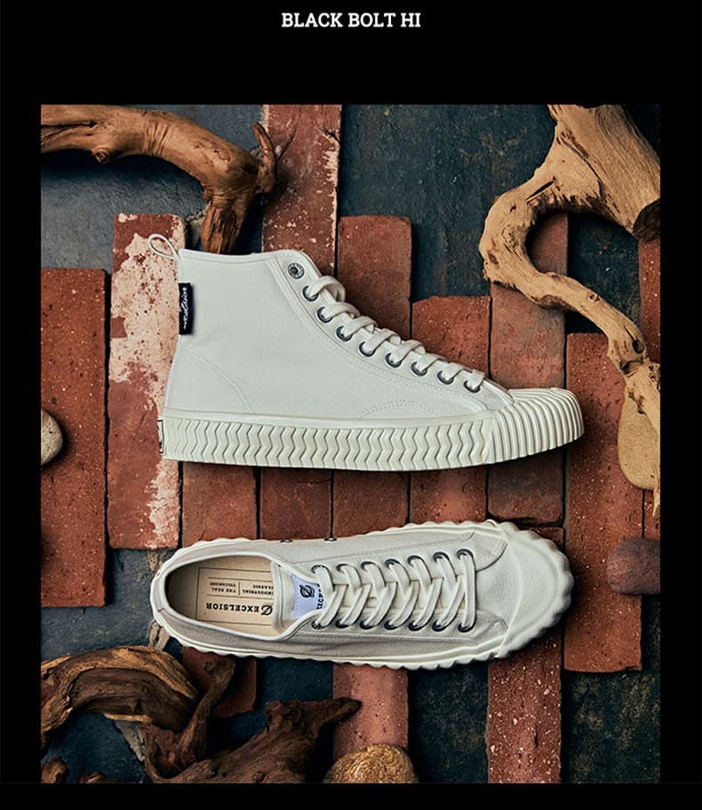 ハイカットスニーカー 季節感あふれる カジュアル キャンバス デイリーユース 歩きやすさ ボリュームソール シンプル 疲れにくい