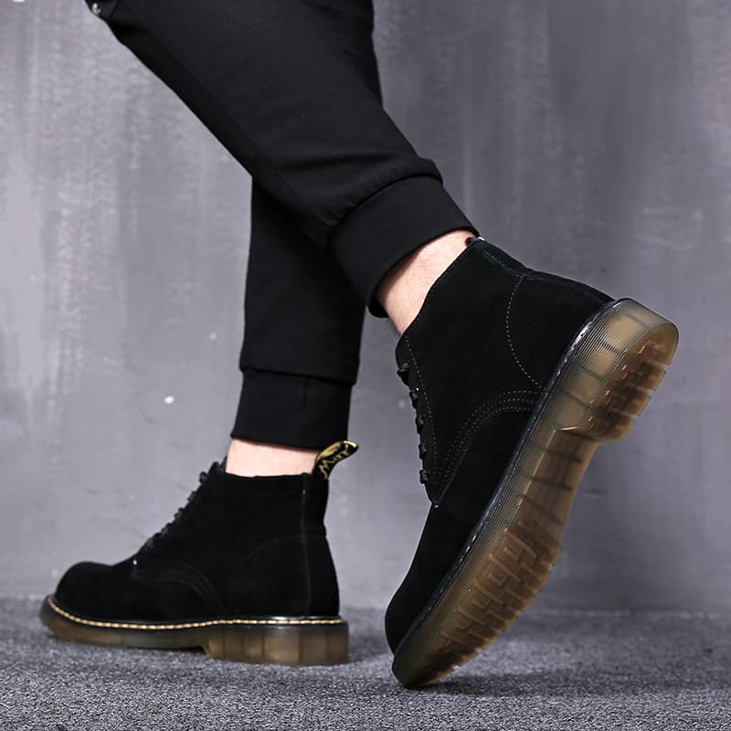 ハイカットスニーカー ビジネス 通勤 会社 本革素材 おしゃれ スタイリッシュ きれいめ かっこいい 履きやすい 歩きやすい 安定感