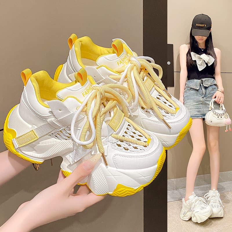 ハイカットスニーカー 定番 カジュアル シンプル スタイルアップ かわいい 可愛い 厚底ソール 疲れにくい クッション性 アクティブ