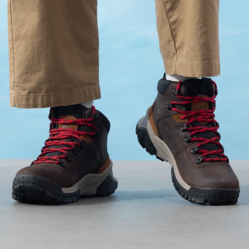 ハイカットスニーカー アウトドア風格トレッキングブーツ