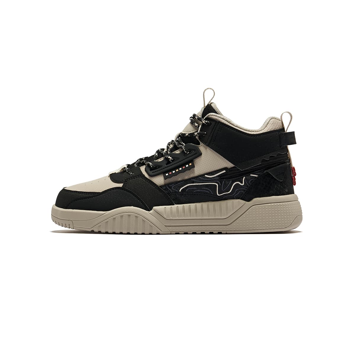 ハイカットスニーカー スポーティ シティ カジュアル シンプル 定番 ストリート クール 軽量 通気性