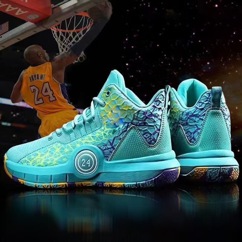 ハイカットスニーカー 定番 部活 バスケットシューズ スポーツ 通学 衝撃吸収性 グリップ力 クッション 安定感 疲れにくい 通気性