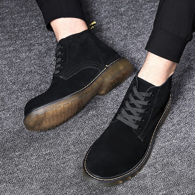 ハイカットスニーカー ビジネス 通勤 会社 本革素材 おしゃれ スタイリッシュ きれいめ かっこいい 履きやすい 歩きやすい 安定感