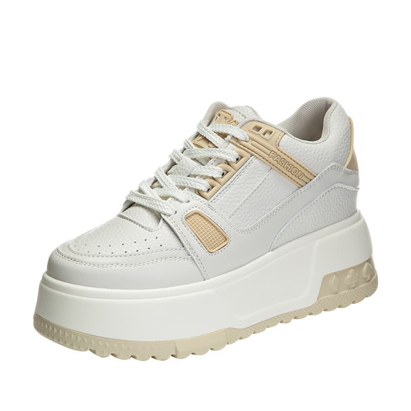 ハイカットスニーカー 厚底デザイン 伸長効果 疲れにくい クッション性 通勤 通学 日常使い デイリーユース 履きやすい 歩きやすい