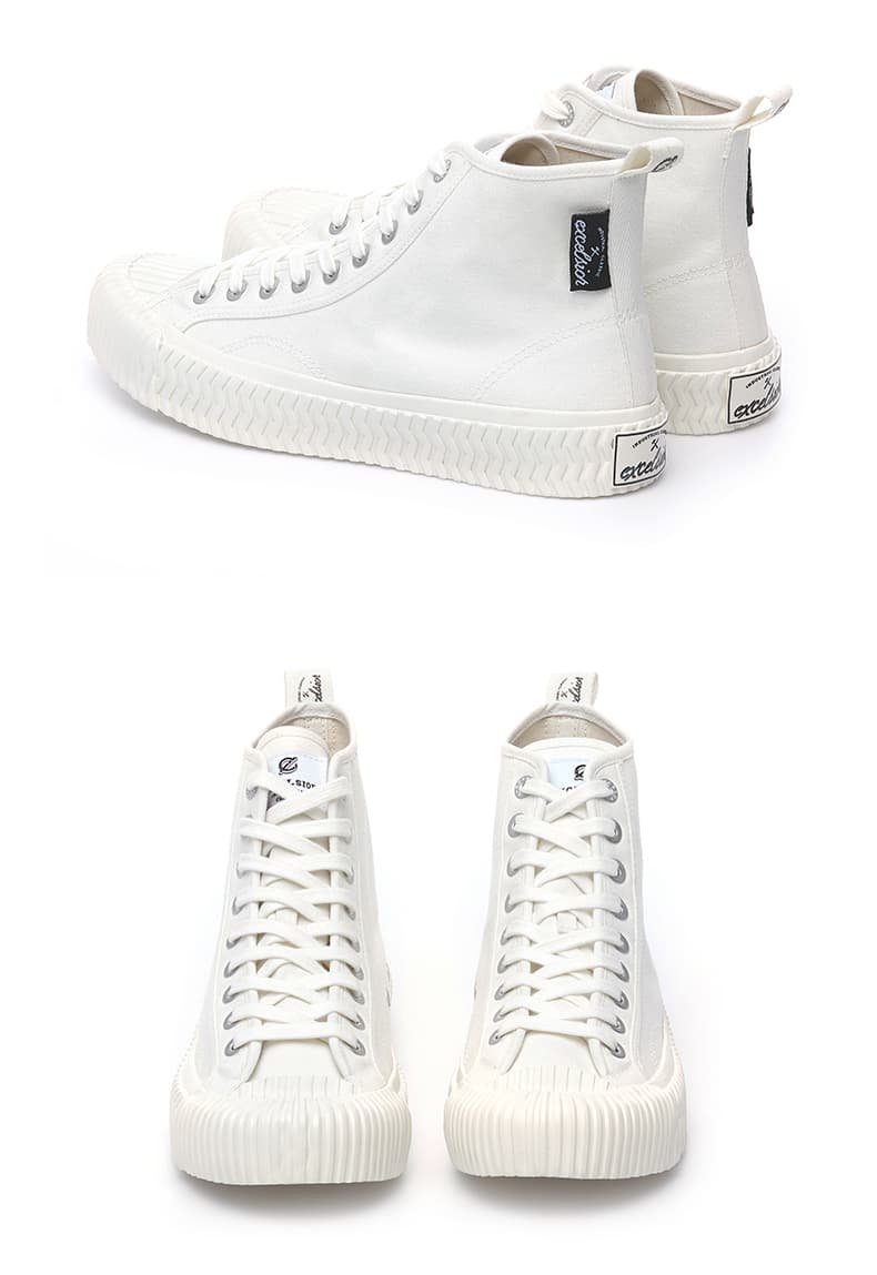 ハイカットスニーカー 季節感あふれる カジュアル キャンバス デイリーユース 歩きやすさ ボリュームソール シンプル 疲れにくい