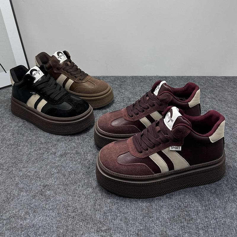 ハイカットスニーカー 厚底ストリートハイカットスニーカー